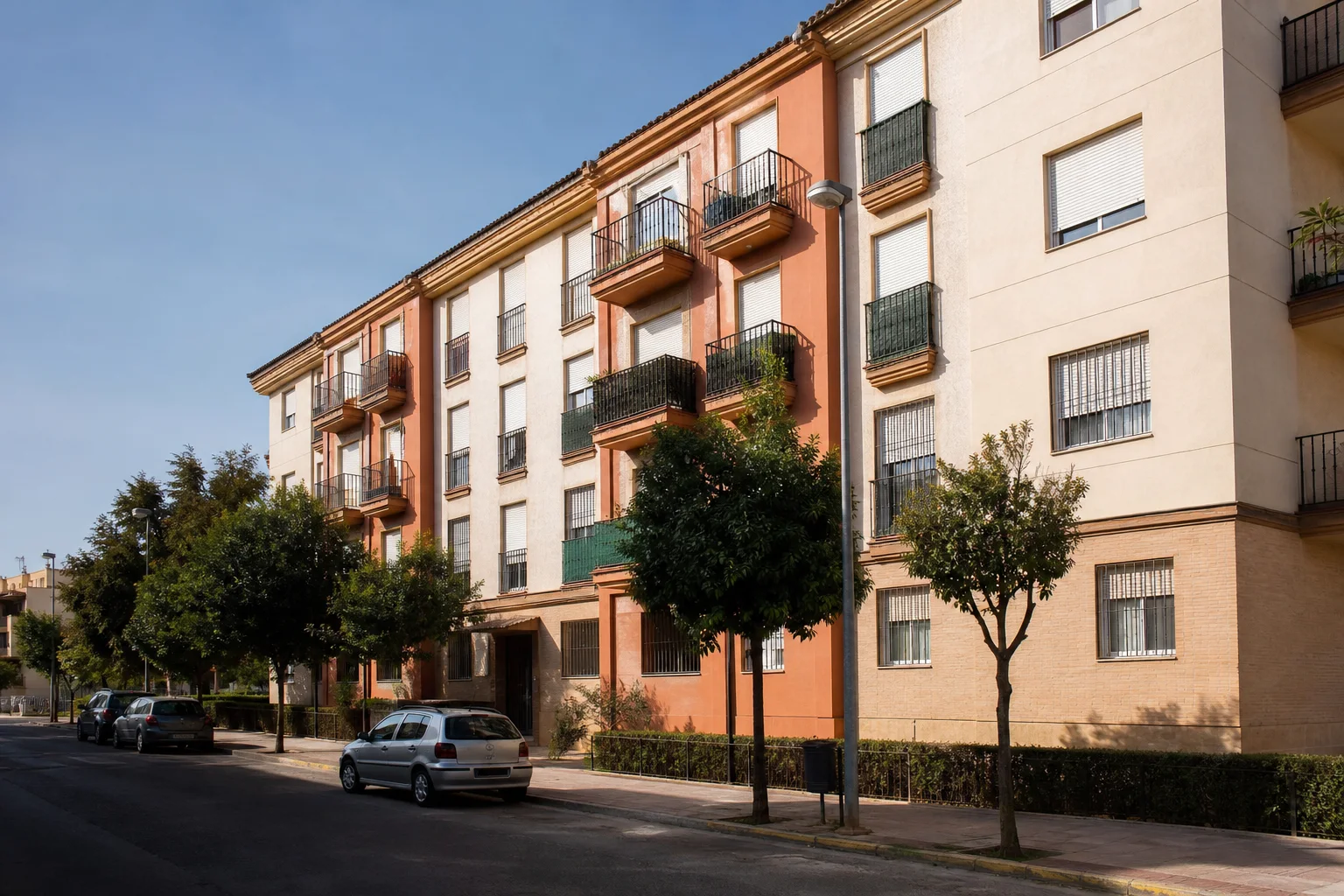 Edificio residencial plurifamiliar de Bormujos con pisos para compartir entre estudiantes